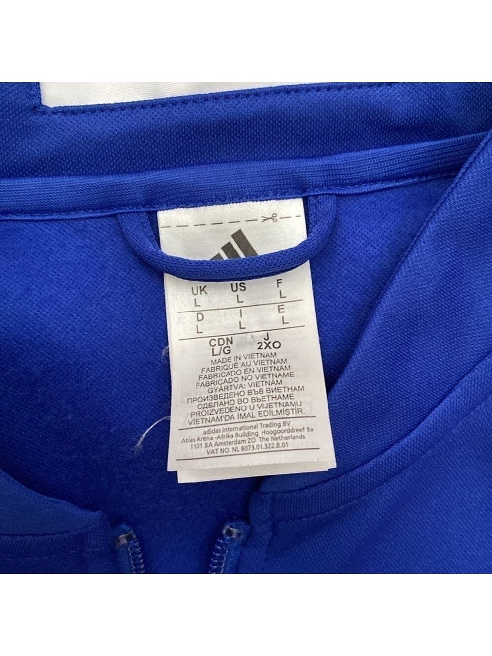 Adidas Chelsea FC soccer jersey jacket - Picture 8 of 8